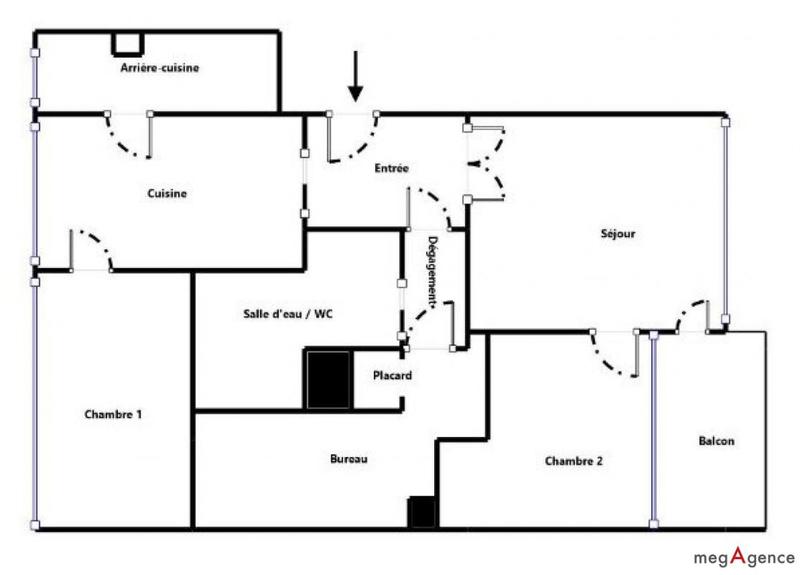 Appartement - 70 m² - 4 pièces