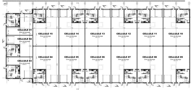 Entrepôt - 3 263 m²