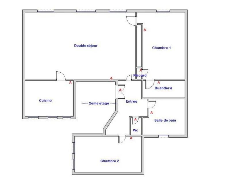 Appartement - 112 m² - 5 pièces