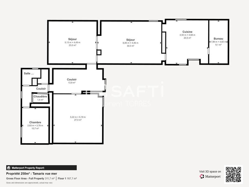 Bastide - 250 m² - 9 pièces