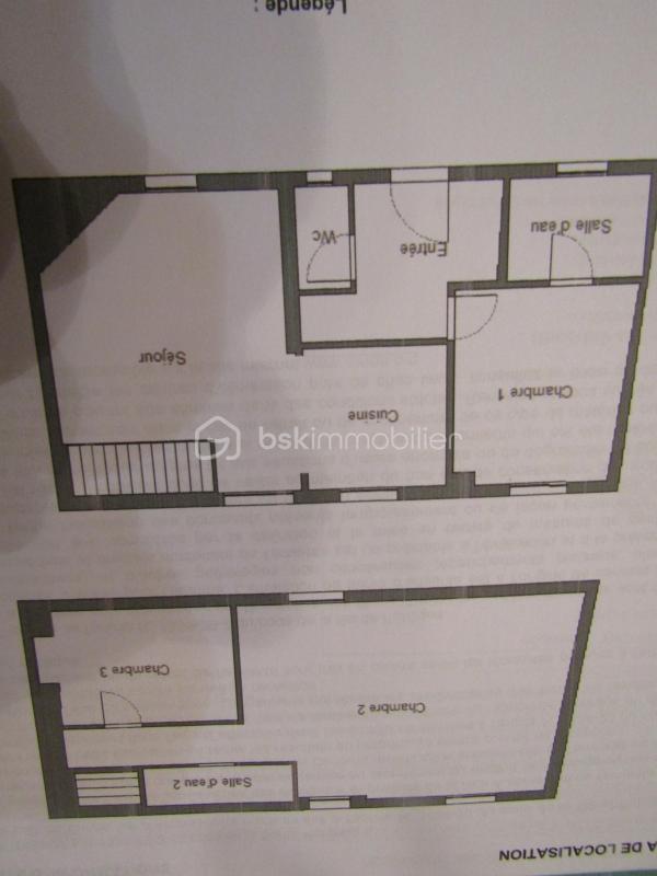 Maison traditionnelle - 85 m² - 3 pièces