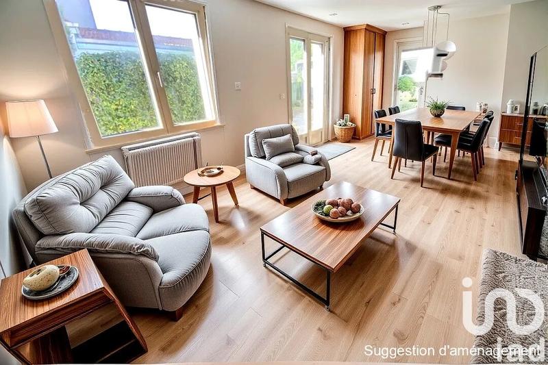 Maison de ville - 59 m² - 3 pièces