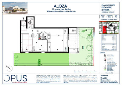 Appartement - 68 m² - 3 pièces