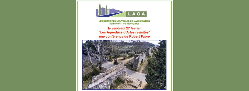 Conférence : "Les Aqueducs d'Arles revisités"