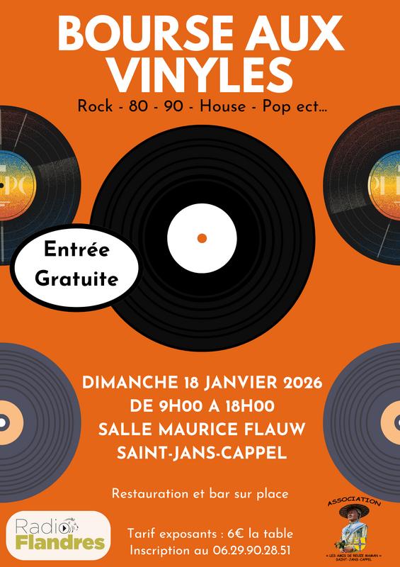 Bourse aux vinyles