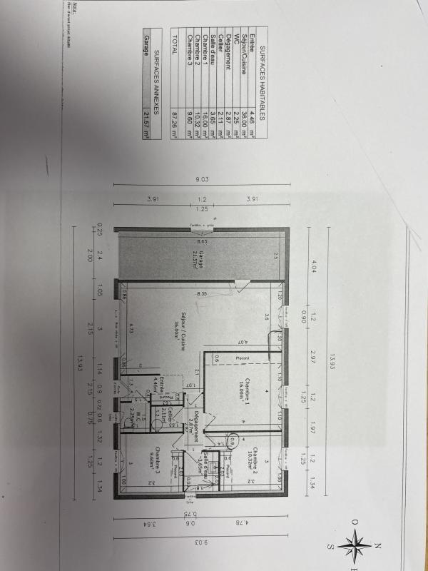 Villa - 90 m² - 4 pièces