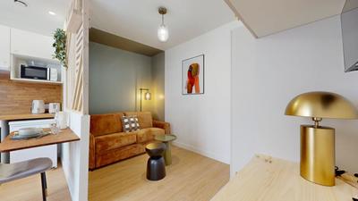 Studio - 16 m² - 2 pièces