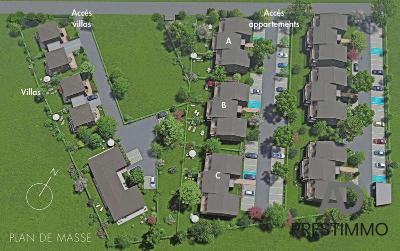 Appartement - 66 m² - 3 pièces