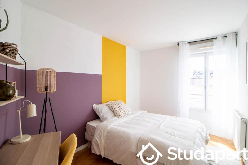 Chambre - 12 m² - 1 pièce