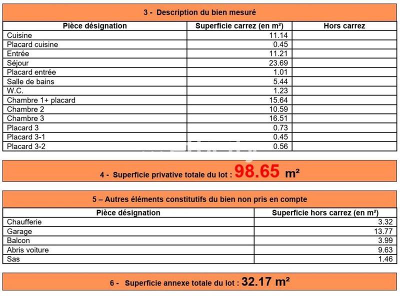 Maison - 98 m² - 4 pièces