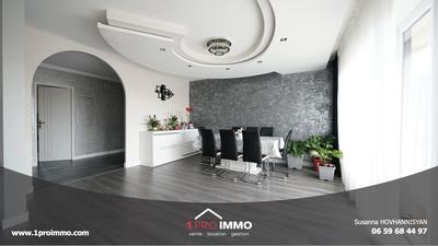 Appartement - 90 m² - 4 pièces