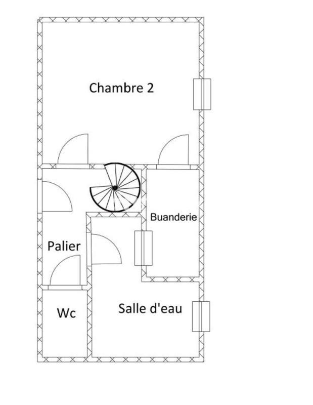 Duplex - 100 m² - 6 pièces
