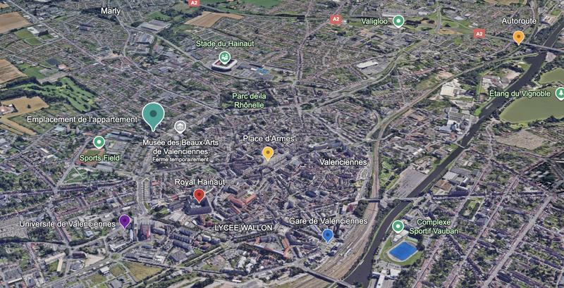 Appartement - 46 m² - 2 pièces