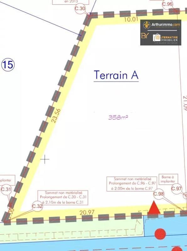 Terrain - 358 m²