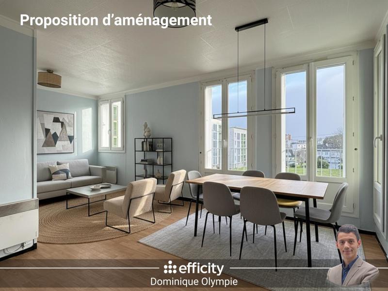 Appartement - 65 m² - 4 pièces