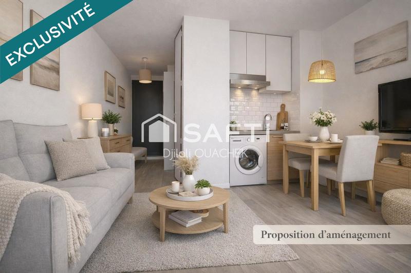 Appartement - 26 m² - 2 pièces