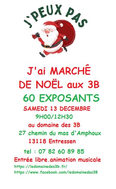 Le Marché de Noël du domaine des 3b