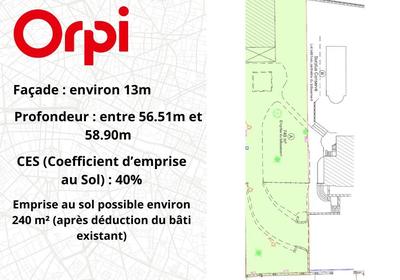 Terrain constructible - 749 m²