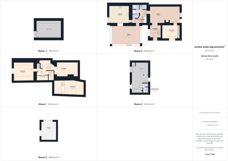 Maison - 187 m² - 7 pièces