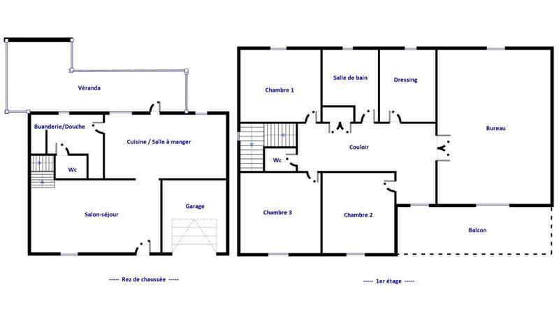 Maison - 188 m² - 7 pièces
