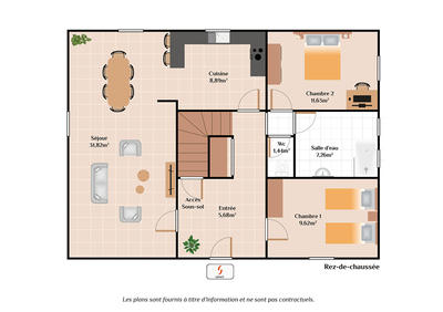 Maison - 215 m² - 7 pièces