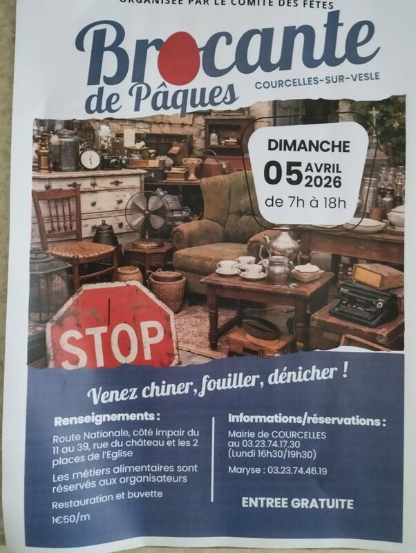 Brocante du comité des fêtes
