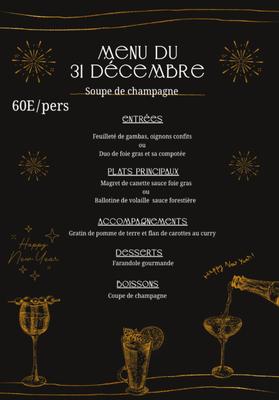 Menu de la Saint-Sylvestre