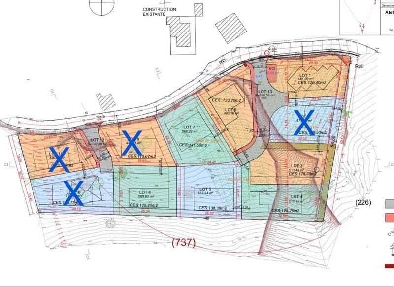 Terrain constructible - 480 m²