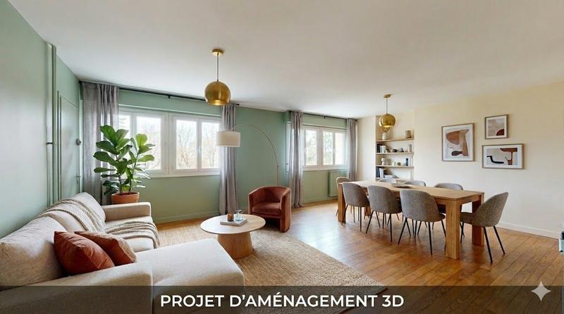Appartement - 84 m² - 4 pièces