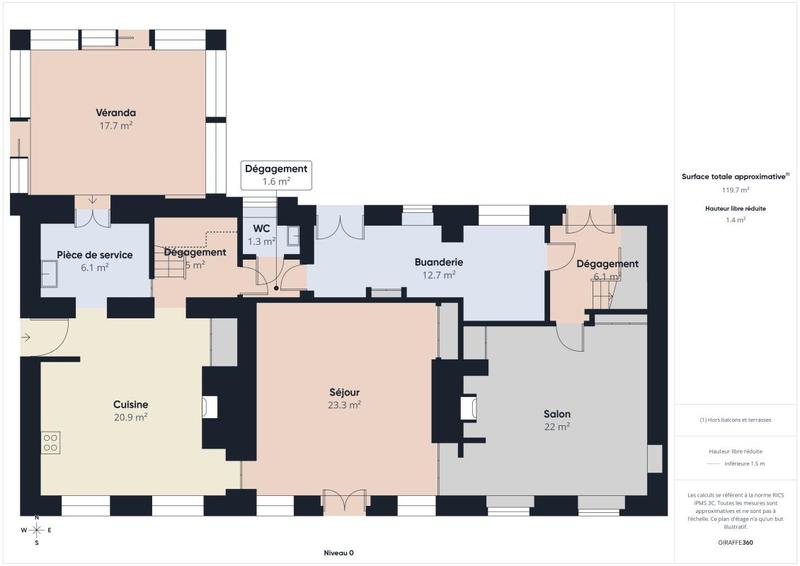 Maison - 156 m² - 6 pièces