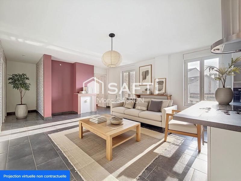 Appartement - 75 m² - 4 pièces