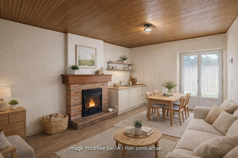 Maison - 61 m² - 3 pièces