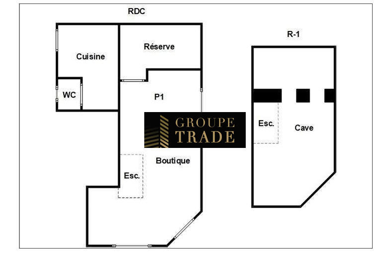 Local commercial - 124 m²
