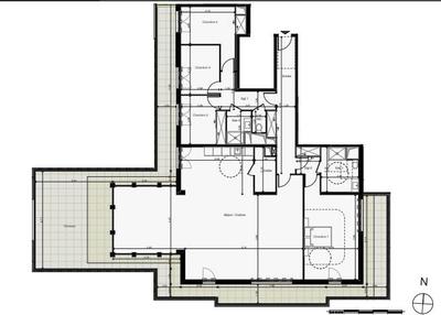 Appartement - 179 m² - 5 pièces