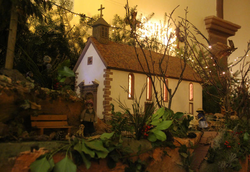 Crèche remarquable au Mont Saint-Michel