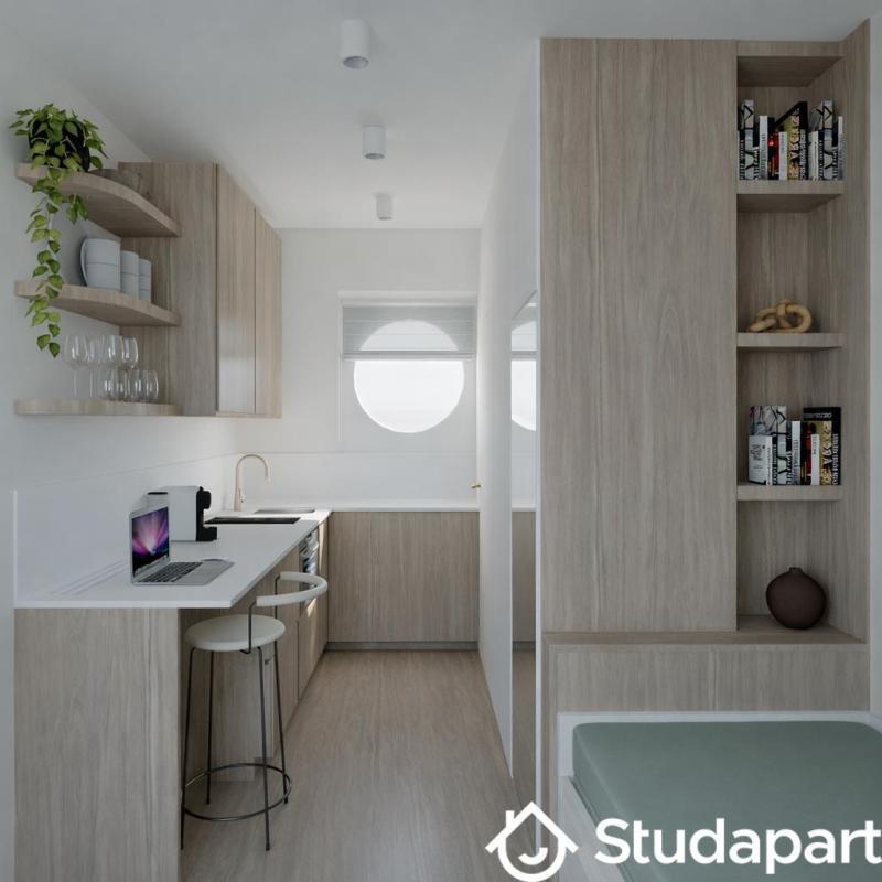 Appartement - 11 m² - 1 pièce