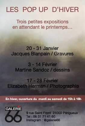 Exposition des oeuvres de Martine Sandoz