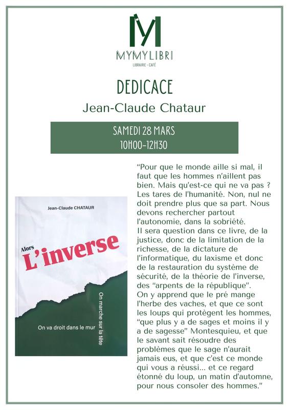 Rencontre dédicace avec Jean-Claude Chataur