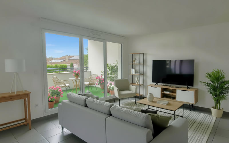 Appartement - 52 m² - 2 pièces