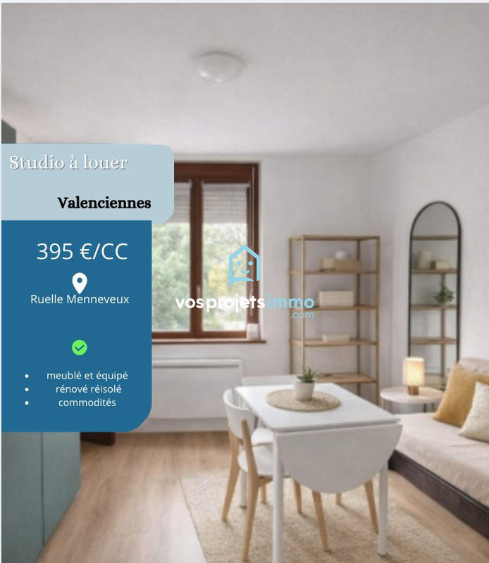 Appartement - 12 m² - 1 pièce