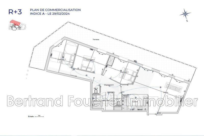 Appartement - 83 m² - 4 pièces
