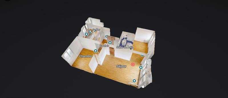 Appartement - 53 m² - 3 pièces