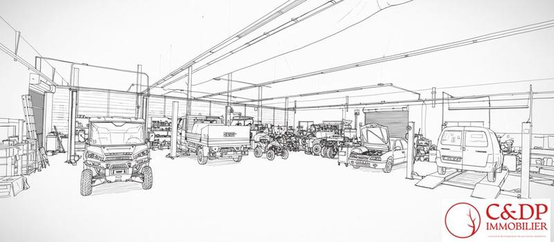 Fonds de commerce - Local commercial - 615 m²