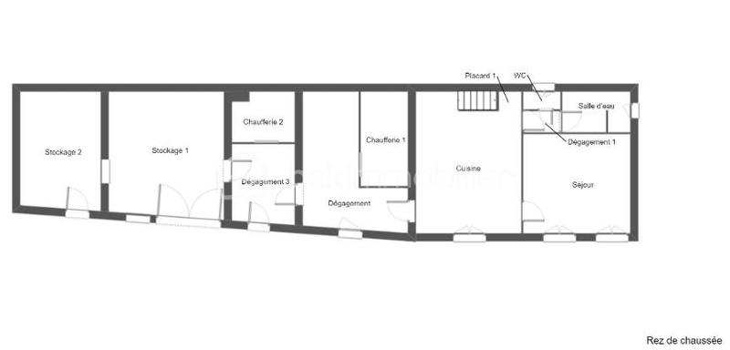 Maison en pierre - 73 m² - 4 pièces