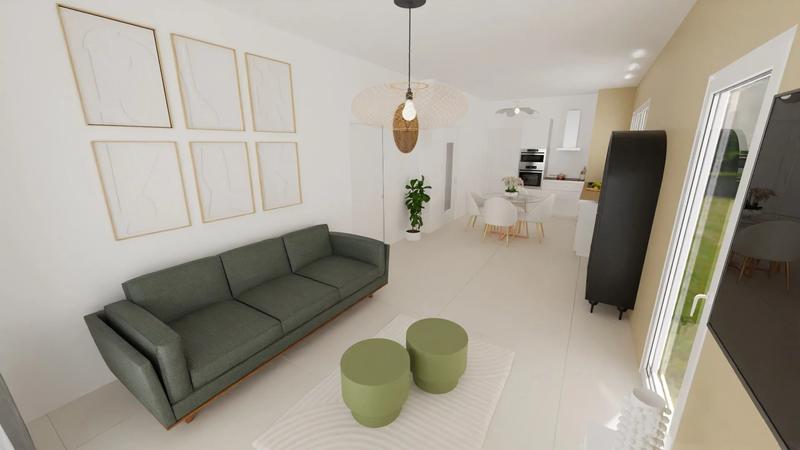 Appartement - 63 m² - 3 pièces