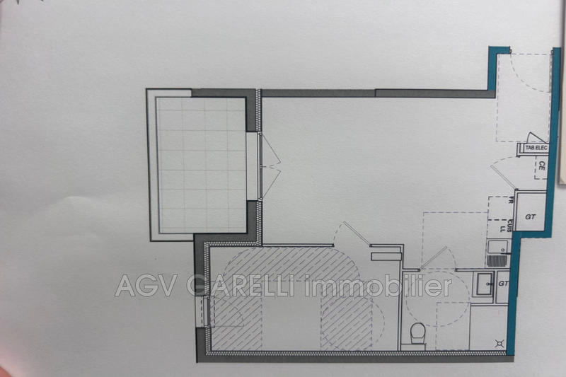 Appartement - 44 m² - 2 pièces