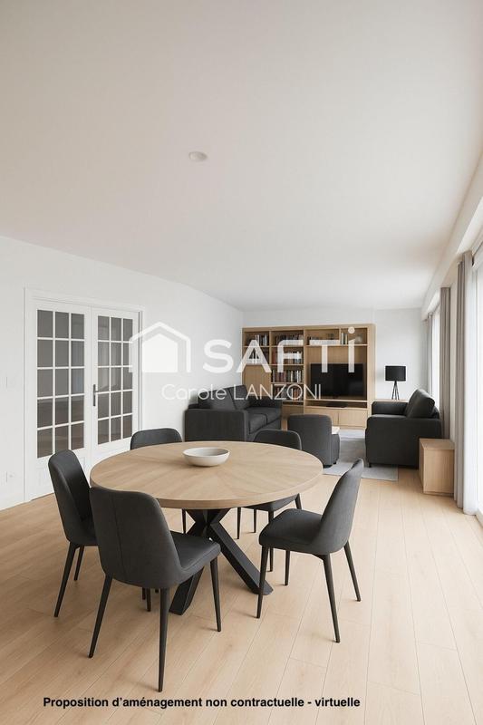 Appartement - 85 m² - 4 pièces