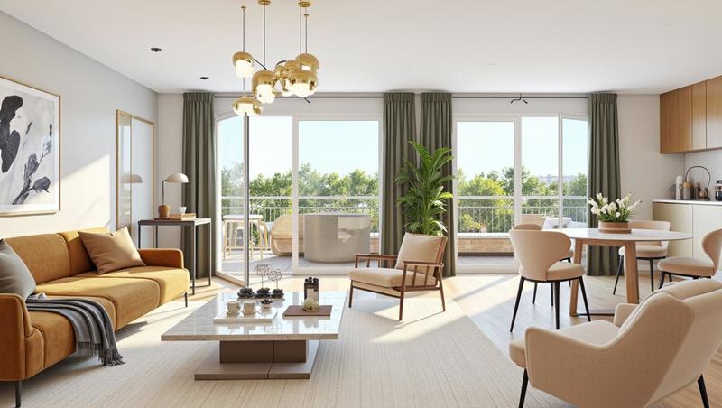 Appartement - 40 à 82 m² - 2 à 4 pièces