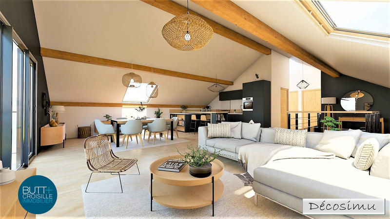 Appartement - 70 m² - 3 pièces