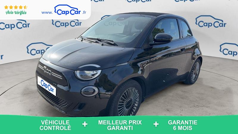 Fiat 500 500e Cabriolet 42 kWh 118 Icon - Automatique Toit ouvrant